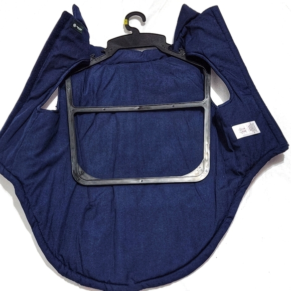 Nwt Humane Society Navy Blue and Red Plaid Quilted Pet Jacket size XL - Picture 7 of 10